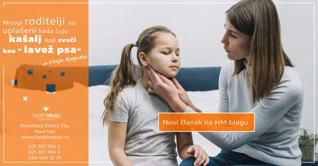 Kaalj kod deteta zvui kao lave psa | Laringitis